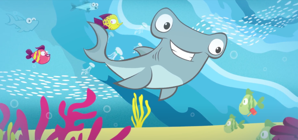 O Tubarão Martelo no ZooMoo Kids